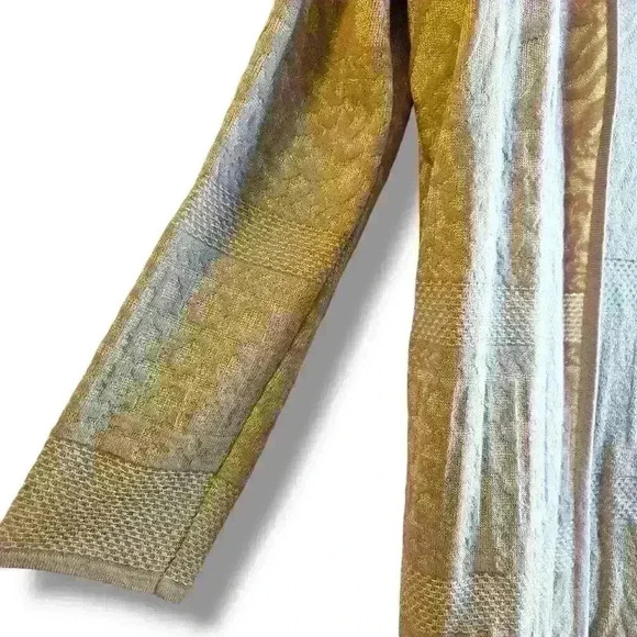 ESCADA by Margaretha Ley Vintage Cardigan with Gold Metallic Thread Size 36 #075 - Picture 6 of 7